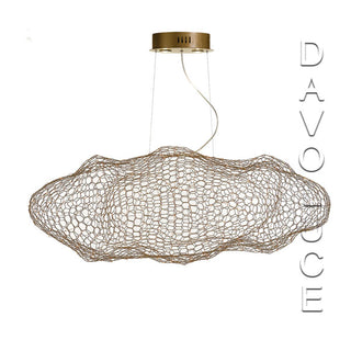 Telbix Kasha Gold LED pendant. $1289.00 from Davoluce Lighting