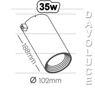 Premium Lighting Kobe LED Track Light Series - Davoluce Lighting has the biggest range of LED track Lights on display. Single circuit 15W LED track Lights, three circuit 26W LED track lights.