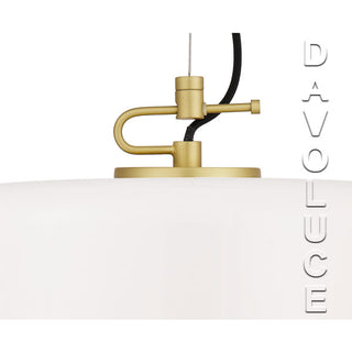 Telbix KOROVA 1LT Large Pendant With Opal glass. Best pendant lights for hallways, Smoke glass pendants for living room, pendant lights for bedrooms Australia, modern pendant lighting above dining tables are available from Davoluce Lighting