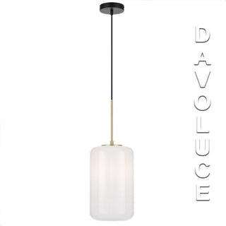 Telbix KOROVA 1LT Medium Pendant With Opal glass. best pendant lights for hallways, pendants for kitchen island, bedside pendant lights Australia, modern pendant lighting for restaurants Available from Davoluce Lighting