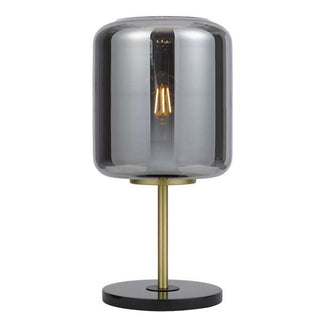 KOROVA Table Lamp With Smoke glass