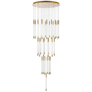 KURTZ 37 LIGHT PENDANT GOLD