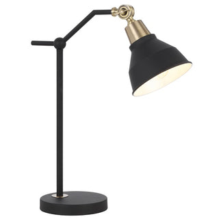 Telbix Kylan 15 Table Lamp. Table lamps Melbourne, table lamps for hotels, Black desk lamps Sydney, Sturdy Table lamps suitable for hotels. Mercator table lamps from Davoluce Lighting