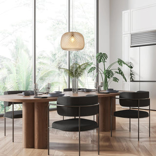 LABU: Dome Glass with Segments Pendant Lights