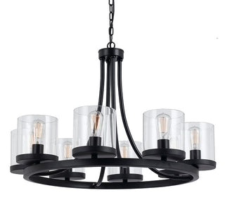 Largo 8 Light Modern Pendant, Davoluce Lighting, Telbix Australia.