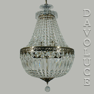 LE PAVILLON Chrome Basket Small 30 3LT design by Lighting Inspirations | Davoluce lighting | We have a great long term commitment, passion and pride in the Australian lighting industry. National Delivery 