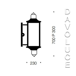 Telbix Leeds Exterior Wall Light, Davoluce Lighting