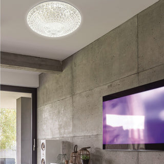 LILAC 28 18w LED OYSTER 3CCT, Telbix oyster light, 40cm LED Ceiling Light, 24W LED Ceiling Light, LED Light fittings for ceiling, LED Ceiling lights Australia