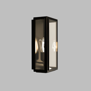 Lille Medium Exterior Wall Light With Clear Glass
