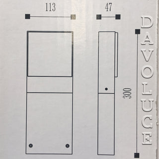 UOWLIZETTE-300 - UGE Lighting - Lizette 300mm Garden Bollard. We have the biggest range of LED up and down wall lights on display in our Elsternwick showroom. Davoluce Lighting offers world wide delivery to most of our products. led up and down lights