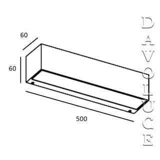 LTH1291 Up & Down 2X17W LED Wall light | Davoluce Lighting | Italian made LED wall washer lights, led wall uplighters, led ceiling wall washer, Italian made wall lights from Davoluce Lighting. Australia wide delivery