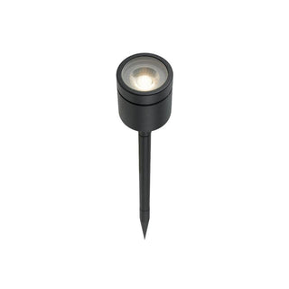 Luc 8W LED Black Garden Spike Light