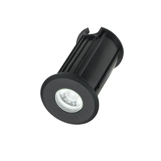 LUC Silver or Black Aluminium 3W LED Deck or In-ground lights