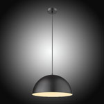 Luna 400mm Shade 1xE27 Pendant - 5 Colours 31366