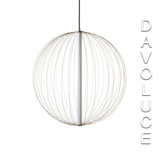 LumiLuxe 50cm 10W LED Dimmable Carbon Pendant. We have large selection of modern led pendant lights, modern LED pendant lights Australia, large spherical pendant lights Melbourne. Round pendant lights Sydney. Australia wide delivery from Davoluce Lighting