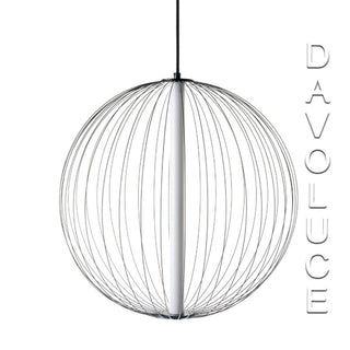 LumiLuxe 60cm 10W LED Dimmable Carbon Pendant. We have large selection of modern led pendant lights, modern LED pendant lights Australia, large spherical pendant lights Melbourne. Round pendant lights Sydney. Australia wide delivery from Davoluce Lighting