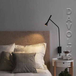 Lightco ARO.A1274 Lyb Wall Light by Aromas. We have large selection of wall lights best suited for installation into hotel rooms or bedrooms. Hotel Room Wall Lights, Hotel bedside Wall Lights available from Davoluce