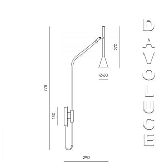 Lightco ARO.A1274 Lyb Wall Light by Aromas. We have large selection of wall lights best suited for installation into hotel rooms or bedrooms. Hotel Room Wall Lights, Hotel bedside Wall Lights available from Davoluce