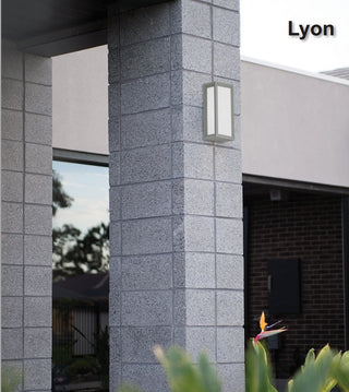 Cougar Lighting, Lyon 1 Light Exterior Wall Light, Davoluce Lighting