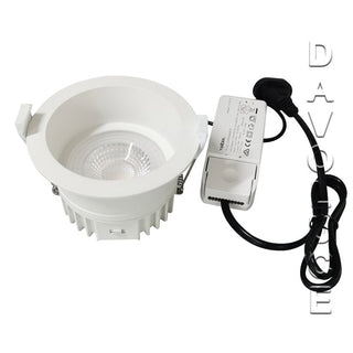 Telbix MACRO 9W LED DOWNLIGHT 3CCT White from Davoluce, We have the best deep recessed architectural downlights in Australia, Best downlights for living room Melbourne, Best Prices for Telbix LED downlights