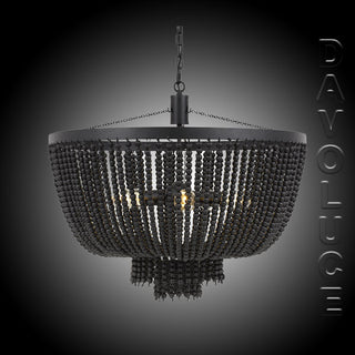 MDA Lighting Maddisson Black Pendant 5, Davoluce Lighting