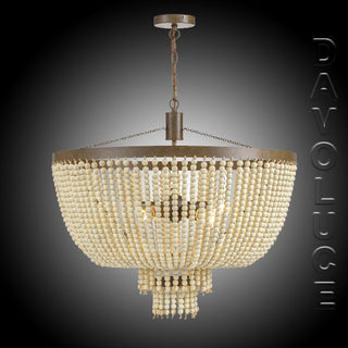 MDA Lighting Maddisson Natural Pendant 5, Davoluce Lighting