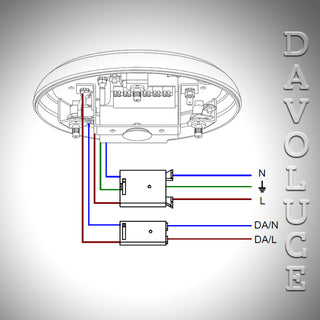 8007 Mr Magoo Pendant 32W 755mm | ItalStyle | made in Italy | Davoluce -  Italian Made - Translucent Glass Pendant - Round, Oval, Elliptic shape round glass pendant suspension handmade in Italy