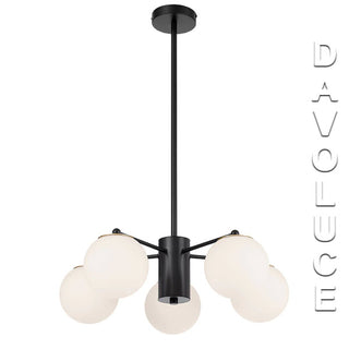 Telbix MARSTEN 5 Lights Pendant - Black. We have huge selection of antique gold pendant lights on display, contemporary style pendants Melbourne, Modern style light fittings Sydney. Best lighting shops in Australia. Davoluce Lighting