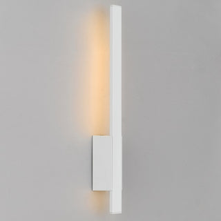 Telbix Masto 1 Light Wall Light from $75.50. Outdoor long wall lights, external long wall lights, exterior linear wall lights, Telbix outdoor wall lights, Modern back lit wall lights. Wall lights for hallways, wall lights for corridors. 