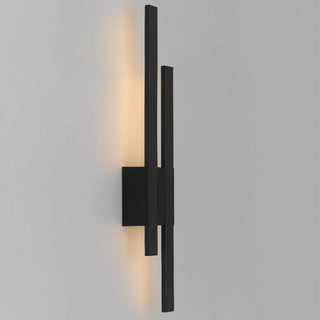 Telbix Masto 2 Light Wall Light from $127.00. Outdoor long wall lights, external long wall lights, exterior linear wall lights, Telbix outdoor wall lights, Modern back lit wall lights. Wall lights for hallways, wall lights for corridors. 