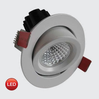 MDL-703 White Gimble LED Dimmable Downlight, Davoluce Lighting, Telbix