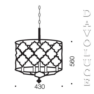 Telbix Mimosa 43cm Pendant from Davoluce Lighting