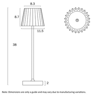 MINDY RECHARGEABLE TABLE LAMP