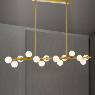 Telbix Moran 14 Lights Antique Gold Pendant With Opal Glasses. Modern pendants for bedrooms, Pendant lights for bathrooms and ensuites, Black pendant lights for kitchen benches. Best selection of Pendant lights in Australia available from Davoluce