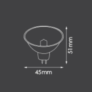 12V 35W MR16 Halogen Globe