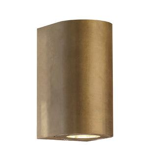Nordlux Canto Maxi 2 Wall Light has a minimalist design which makes the lamp both decorative and sculptural. We have one of the largest selection of exterior up and down wall lights in Australia. Outdoor brass up & down wall lights.  Architectural external light