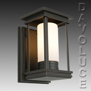 Cougar NORFOLK Exterior Bronze Metal Wall Light from Davoluce Lighting