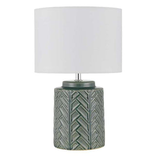 OBO TABLE LAMP GREEN