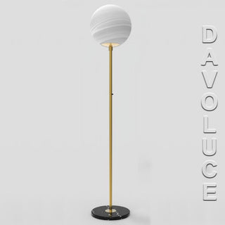 Telbix OLIANA FL-AGMB Oliana Floor Lamp. Contemporary floor lamps Melbourne, alabaster glass floor lamps Sydney, brass floor lamps Australia. The Oliana floor lamp is elegant and ultra simple in design, Davoluce