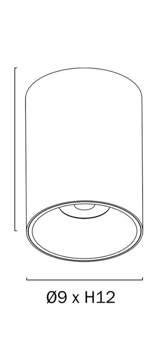 OREN 12W Surface Mounted Downlight