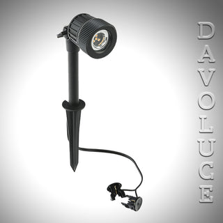 Brilliant Lighting PINNACLE 4 Light 12V LED Garden Spotlight Kit | davolucelighting.com.au