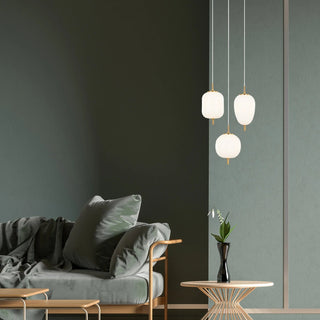 PINO: Oval Glass Pendant Lights