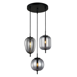 CLA PINO8X3R PINO 3 Light Glass Pendant