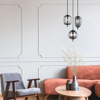 PINO: Oval Glass Pendant Lights