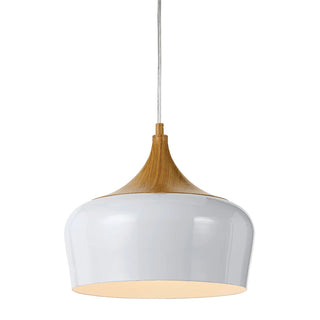 POLK 30cm Oak Timber Pendant