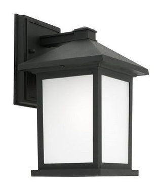 Plymouth Black exterior wall light from Cougar Lighting