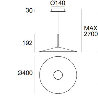 Linea Light Poe Plus Single 15W LED Pendant available from Davoluce Lighting