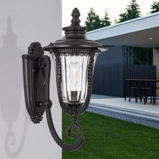 Ramiro 35 Traditional Outdoor Wall Light – Black or Bronze | Telbix