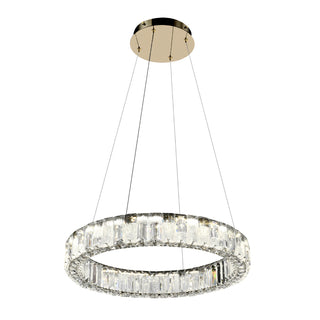 TELBIX RIAS 2 TIER CRYSTAL PENDANTS