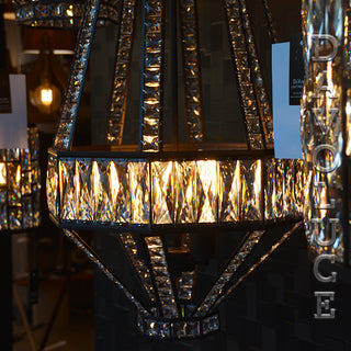 Zofio 44 4 Light Modern Crystal Pendant, Davoluce Lighting, Telbix Australia